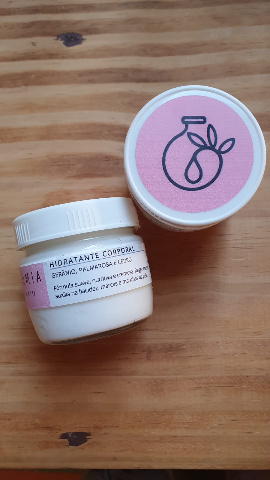 Hidratante Corporal – Gerânio, Palmarosa e Cedro